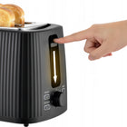 Toster Kernau Basic bkst 971 BK 930W 7 Stopni opiekania Rozmrażanie Tacka opiekacz do pieczywa, grzanki, na 2 kromki