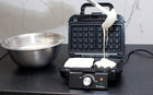 Gofrownica 3w1 – opiekacz, toster, grill, regulacja temperatury, wysoka moc nominalna czarny