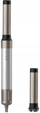 Styler Cecotec CeramicCare 2in1 AirGlam Aluminum lokówko-suszarka 1400 w srebrny/szary