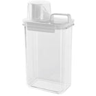 Pojemnik na proszek do prania z miarką płyn do płukania pudełko 2300ml na detergenty, akcesorium do pralni