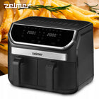 Frytkownica beztłuszczowa zelmer frytownica piekarnik podwójna AIR fryer 9l czarny