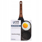 Patelnia GRANITOWA do jajek sadzonych na jajka placki naleśniki pancakes kwadratowa 19 cm, na indukcję, gaz, kuchenkę