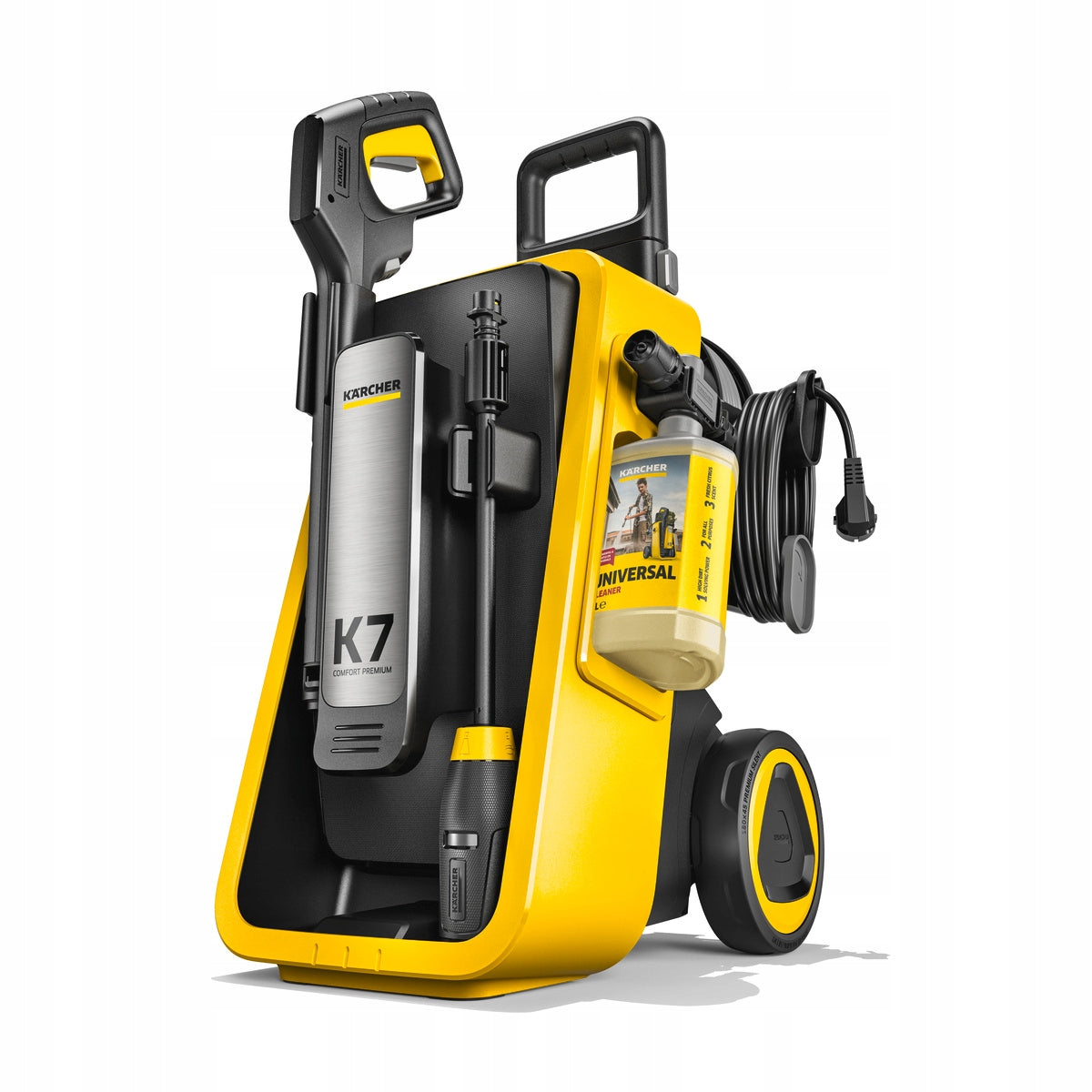 KARCHER K 7 COMFORT PREMIUM 180 BAR QUICK CONNECT MYJKA CIŚNIENIOWA 2026 do mycia auta i tarasu, 3000 W, 600 l/h, wąż