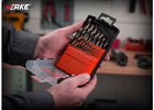 WIERTŁA DO METALU STALI ZESTAW WIERTEŁ 1-10mm 19szt HSS MOCNE SOLIDNE OSTRE osprzęt do elektronarzędzi, chwyt walcowy