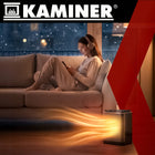 Grzejnik Elektryczny Ceramiczny kaminer PTC 1500W Energooszczędny Farelka czarny