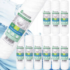 10x Filtr do wody wkład sznurkowy 10 ' 5 mikron GF biały
