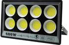 Halogen 400W lampa do garażu ogrodu na elewacje 200W IP66 na lata diody COB naświetlacz LED 40000 lm zimna biel 6000K