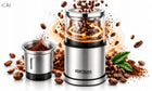 Młynek do mielenia kawy orzechów przypraw grinder elektryczny 300W ostrza 75 g 300 w metal