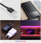 Taśma LED USB do TV RGB 4m Ledy do Telewizora Podświetlenie aplikacja pilot oświetlenie dekoracyjne, wielokolorowe 5V