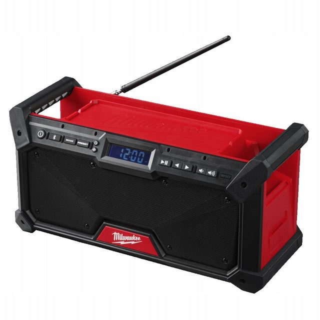 Radio bezprzewodowe aku Milwaukee M18RADDAB+G2-0 18V body głośnik Bluetooth na budowę, odbiornik DAB+