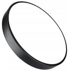Lampa LED z czujnikiem ruchu zmierzchu Sufitowa Plafon Czarna 40cm 30W okrągła oprawa oświetleniowa do wnętrz