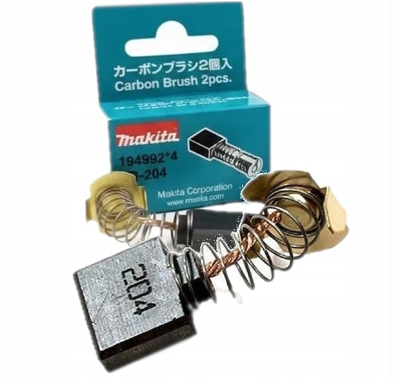 Makita szczotki szczotka CB-204 GA9020R GA9030R GA9040R GA9020S SA7000C węglowe do szlifierek kątowych i polerki