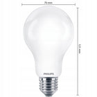 Żarówka LED E27 filament 17.5W 150W 2452lm 2700K barwa ciepła mocna philips żarnik, klasyczny kształt, do lamp i opraw