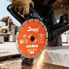 TARCZA DIAMENTOWA 230 mm DO CIĘCIA PUSTAKÓW BETON ZBROJONY KOSTKI 22,23mm do cegły, ceramiki, kamienia i płyt