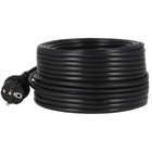 KABEL GRZEWCZY PRZEWÓD GRZEJNY Z TERMOSTATEM WTYCZKĄ do rur rynny 16W/m 2M 2 m 8 mm liniowa