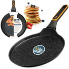 Patelnia granitowa do naleśników placków omletów niska płaska 26 cm vilde 2 mm /Wzór