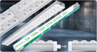 Lampa LED sufitowa robocza przemysłowa listwa oprawa liniowa 120cm 4500K do garażu warsztatu magazynu, biała aluminiowa
