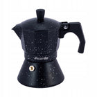 Kawiarka ciśnieniowa 450 ml zaparzacz do kawy espresso indukcja kamille moka aluminiowa czarna kafetiera na 9 filiżanek