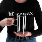 6x SZKLANKI DO KAWY HERBATY LATTE 470ml TERMICZNE Z PODWÓJNĄ ŚCIANKĄ DUŻE kubki szklane bezbarwne, komplet sześciu