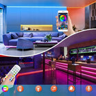 Taśma neon LED 5m 5050 RGB wifi tuya aplikacja pilot wododporna pasek 12V podświetlenie dekoracyjne, oświetlenie