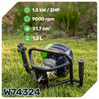 WIERTNICA SPALINOWA GLEBOWA ŚWIDER DO ZIEMI GLEBY + PRZEDŁUŻKA 50 CM + OLEJ silnika spalinowego