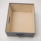 Pudełko do Przechowywania z Pokrywą Pojemnik Organizer do Szafy 37x27x26 cm kosz tekstylny na ubrania i akcesoria, 26