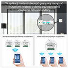Sterownik rolet dopuszkowy WiFi RF433 Moes MS-108WR Tuya z Polski moduł do żaluzji, przełącznik smart home, 2 kanały