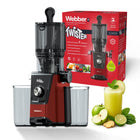 Wyciskarka wolnoobrotowa sokowirówka do owoców warzyw webber SJ400 200W pionowa prasa sokowa, duży otwór wsadowy