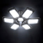 Lampa Sufitowa Garaż Warsztat LED Składana 30x29cm 180W 6000K plafon do piwnicy, pomieszczeń gospodarczych, neutralna