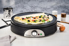 Naleśnikarka dwustronna 2w1 Naleśniki i Pancake Termostat transa xxxl 1500W Elektryczna patelnia do placków, powłoka