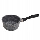 Rondel garnek z powłoką granitową rondelek z pokrywką indukcja GAZ ofenbach aluminiowy 1,35 l 16 cm do kuchni