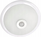 Plafon Oprawa Lampa sufitowa LED 2x E27 z Czujnikiem Czujka Regulowany okrągłe oświetlenie wewnętrzne, bez żarówek