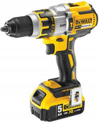 Wiertarko-wkrętarka udarowa XR DeWalt DCD996P2 + 2x5,0Ah + Kufer TSTAK do montażu i prac warsztatowych, silnik