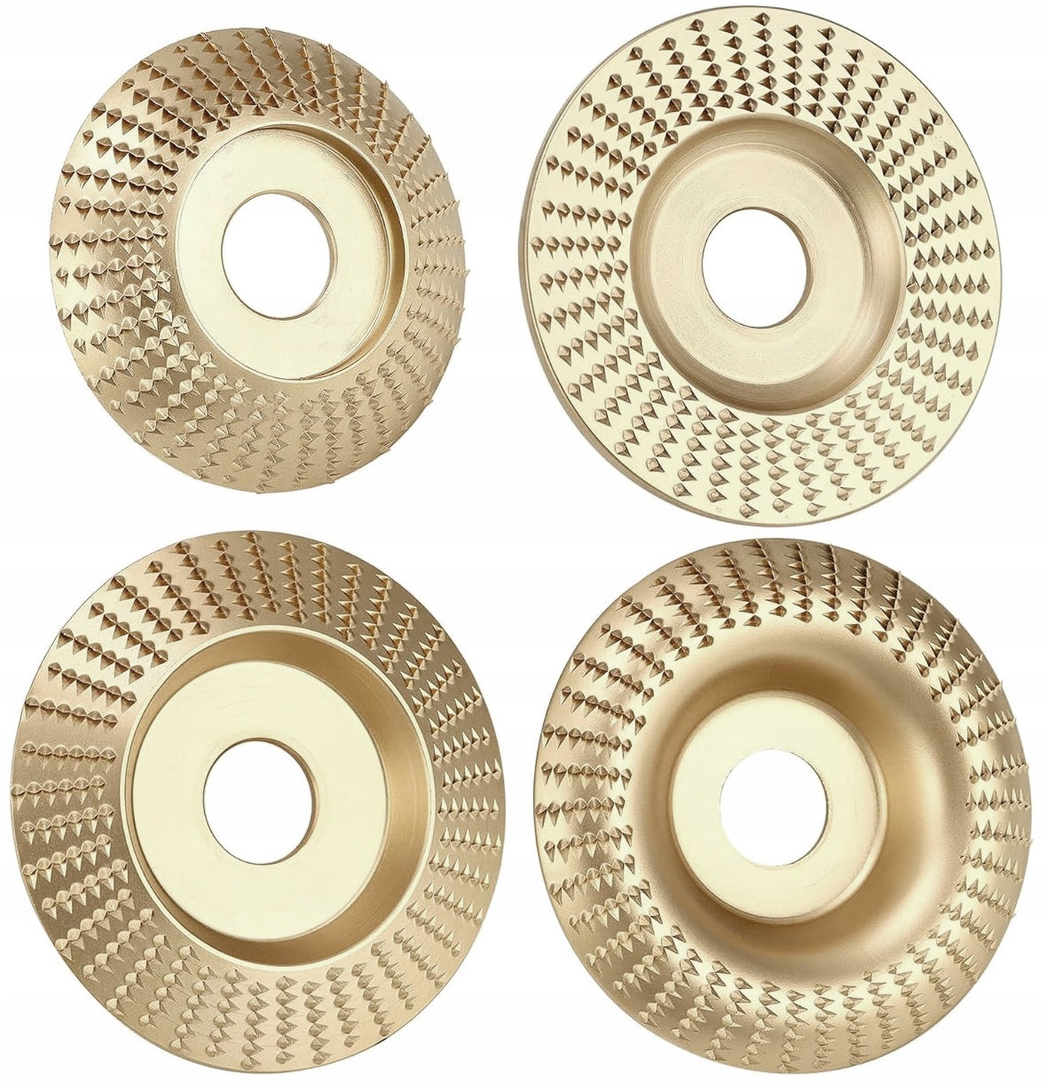 4x TARCZA DO SZLIFOWANIA FREZ DO DREWNA 100mm 22,2 FREZ TARNIK Koanni obróbka gałęzi, MDF, PCV, płyt wiórowych i