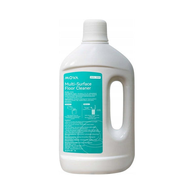 Uniwersalny płyn do podłóg koncentrat mova Dreame AWH6 1l P10 P50 V50 Z60 detergent do mycia posadzek, preparat czyszczący