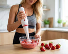 Esperanza frappe Blender Ręczny 250W Czerwony Regulacja Prędkości Turbo
