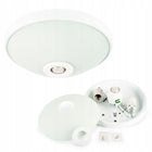 Plafon Oprawa Lampa sufitowa LED 2x E27 z Czujnikiem Czujka Regulowany okrągłe oświetlenie wewnętrzne, bez żarówek