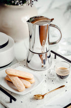 Kawiarka zaparzacz do kawy espresso 620ml 10 filiżanek indukcja GAZ stal klasyczna 620 ml 0 w srebrny stal nierdzewna