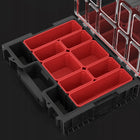 Qbrick system PRO Organizer 300 modułowy z pokrywą skrzynka narzędziowa 9l skrzynka do przenoszenia 45 cm