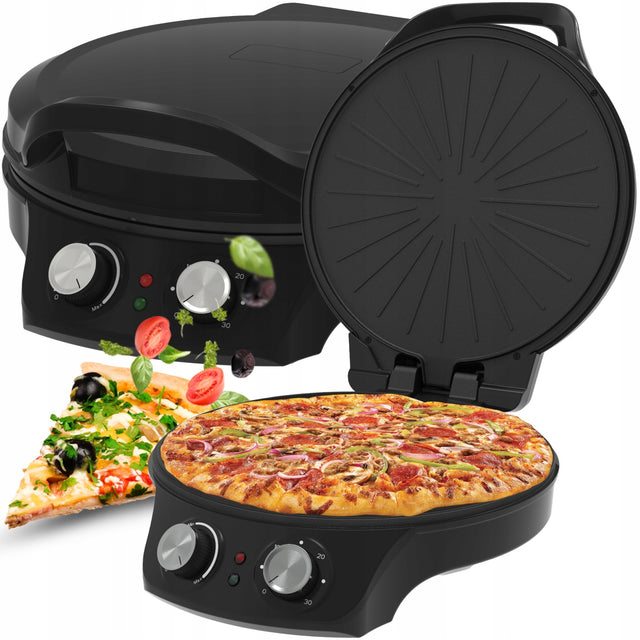 Mini piekarnik LTC 2000W. piec do pizzy. kompaktowy. mocny. 2000 w czarny