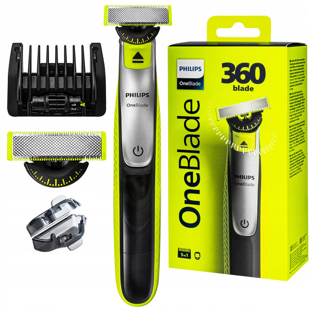 Golarka philips oneblade 360 maszynka do zarostu trymer do golenia zarostu foliowa