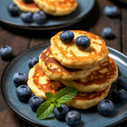 Marmurowa patelnia do naleśników pancakes na kuchenkę gazową indukcję 26 cm czarny