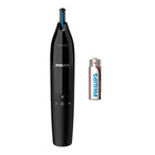 Trymer do nosa uszu brwi bezprzewodowy Philips NT1650 czarny