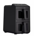 Frytownica beztłuszczowa AIR fryer frytkownica 2x5L 2 komory podwójna dual czarny