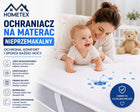 Ochraniacz Na Materac 200x220 Nieprzemakalny Wodoodporny Podkład prześcieradło ochronne do łóżka, antybakteryjne