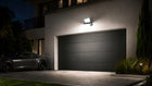 Halogen LED 150W lampa czujnik ruchu zmierzchu naświetlacz zewnętrzny IP66 reflektor do ogrodu 6500 K zimna barwa