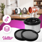 Zestaw Filtrów do Odkurzacza Xiaomi Dreame T10 T20 T30 6x Wstępny 3x hepa zmywalny zamiennik 3 szt.