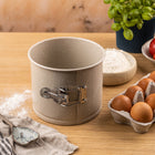 Forma do pieczenia tortów 16cm KingHoff Tortownica non-stick stal 220°C wyjmowane dno, do sernika i ciast, można myć w