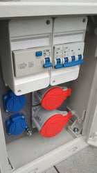 RBG2FL rozdzielnia rozdzielnica skrzynka budowlana tablica elektryczna do instalacji i zabezpieczeń, obudowa IP44