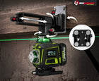 Laser krzyżowy poziomica laserowa 360 płaszczyznowa laser zielony mapower do prac remontowych, układania płytek i